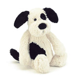 Jellycat Black & Cream Puppy Medium